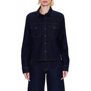 NEW PISTOLA thea denim jacket in nightfall